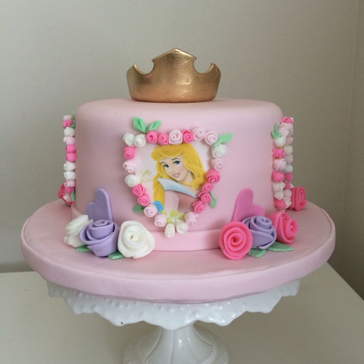 Princess Aurora Cake Princess Aurora Cake