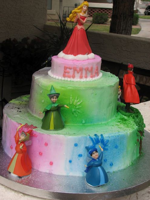 Sleeping Beauty Cake