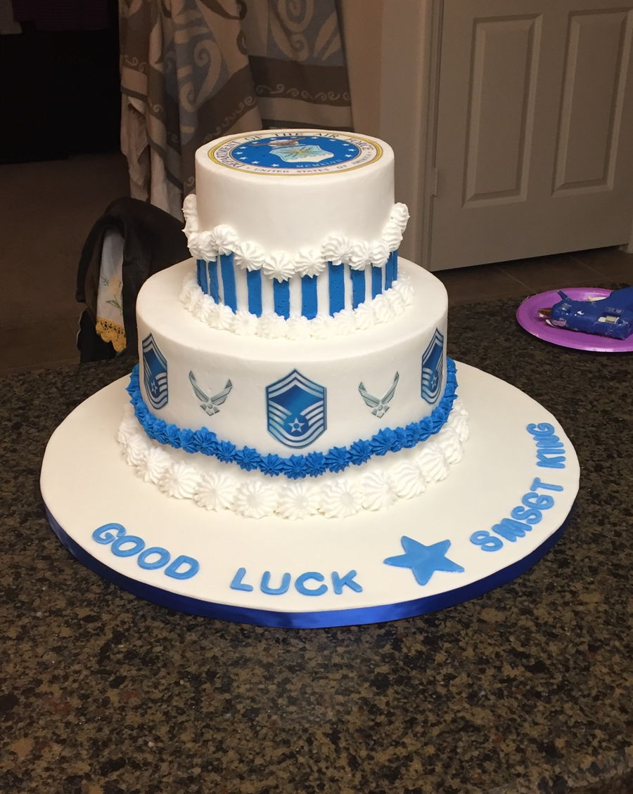 Air Force Retirement Cake Air Force Retirement Cake