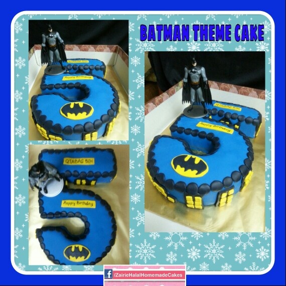 13 batman cakes number