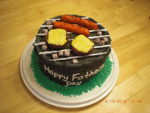 Father's Day Grill Cake