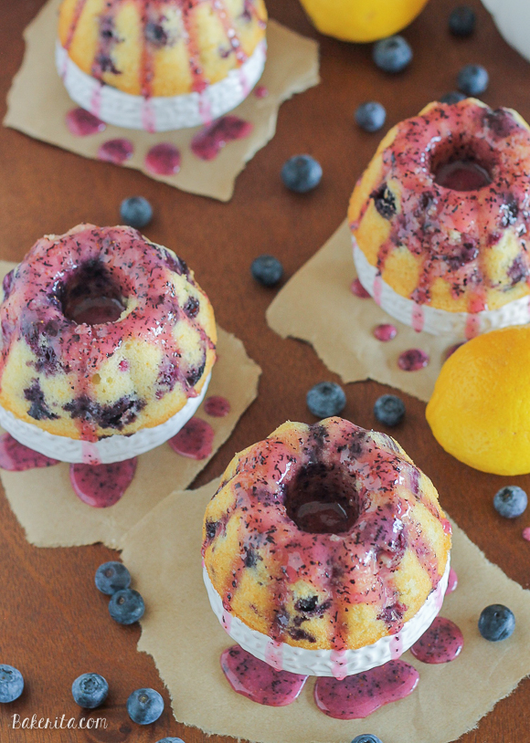 Lemon Blueberry Bundt Cake