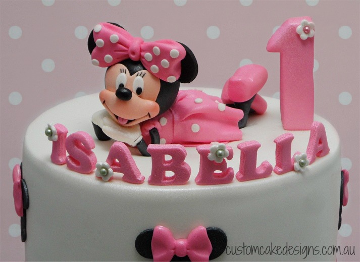 Minnie Mouse Fondant Cake Topper Minnie Mouse Fondant Cake Topper