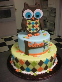 Owl Baby Shower Cake Ideas for Boys Owl Baby Shower Cake Ideas for Boys