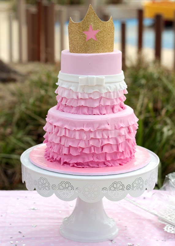 12 Princess First Birthday Cakes Photo Princess First Birthday