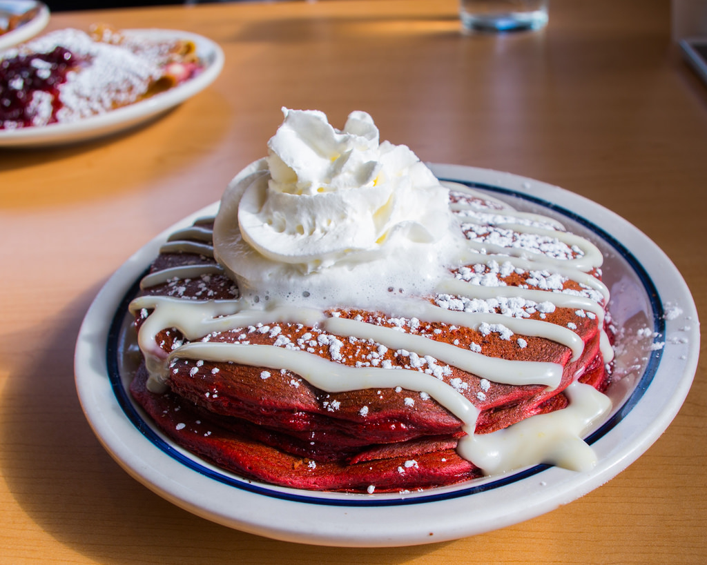 ihop red velvet pancakes