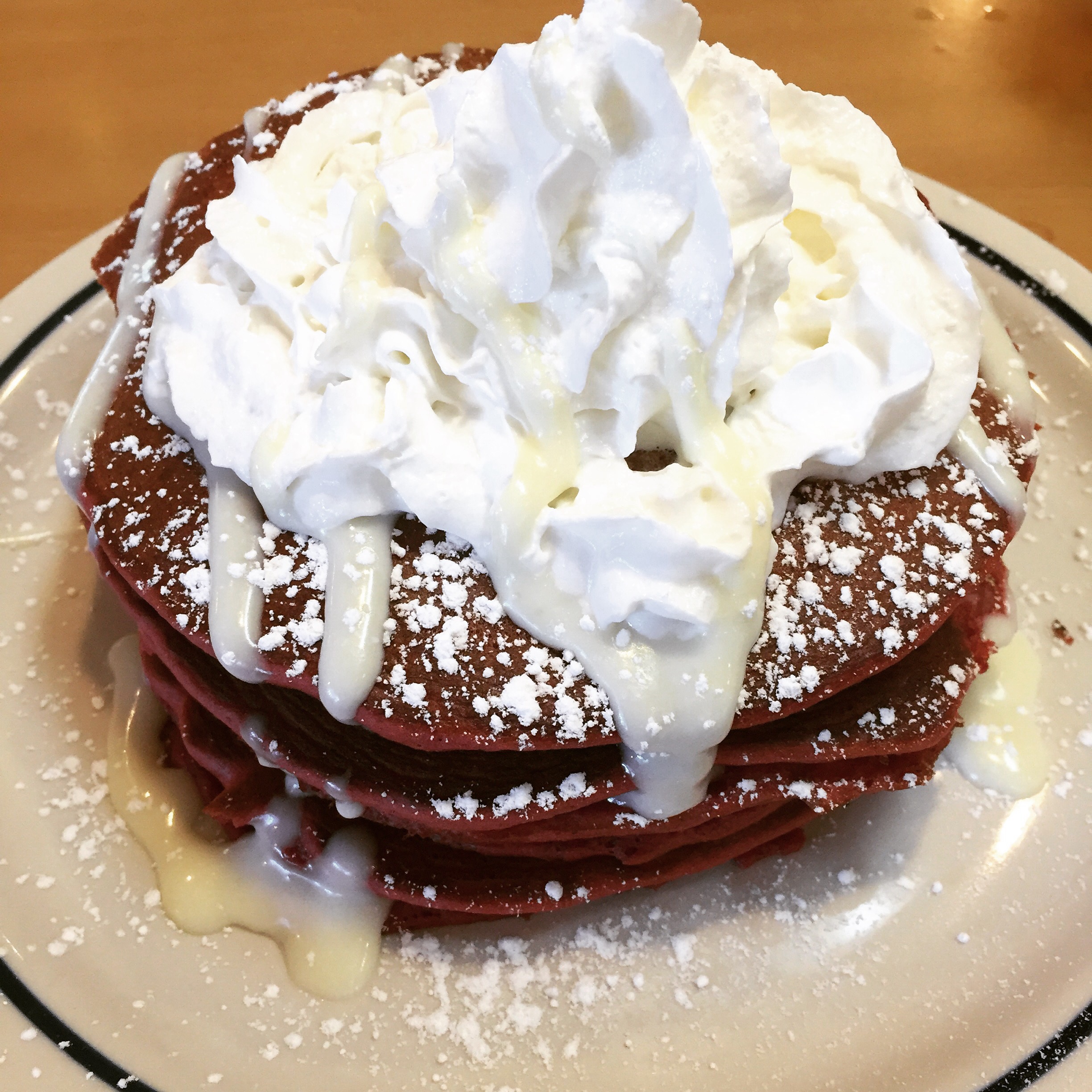 Red Velvet Pancakes Ihop Red Velvet Pancakes Ihop