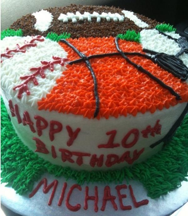 Sports Birthday Cake Ideas for Boys Sports Birthday Cake Ideas for Boys