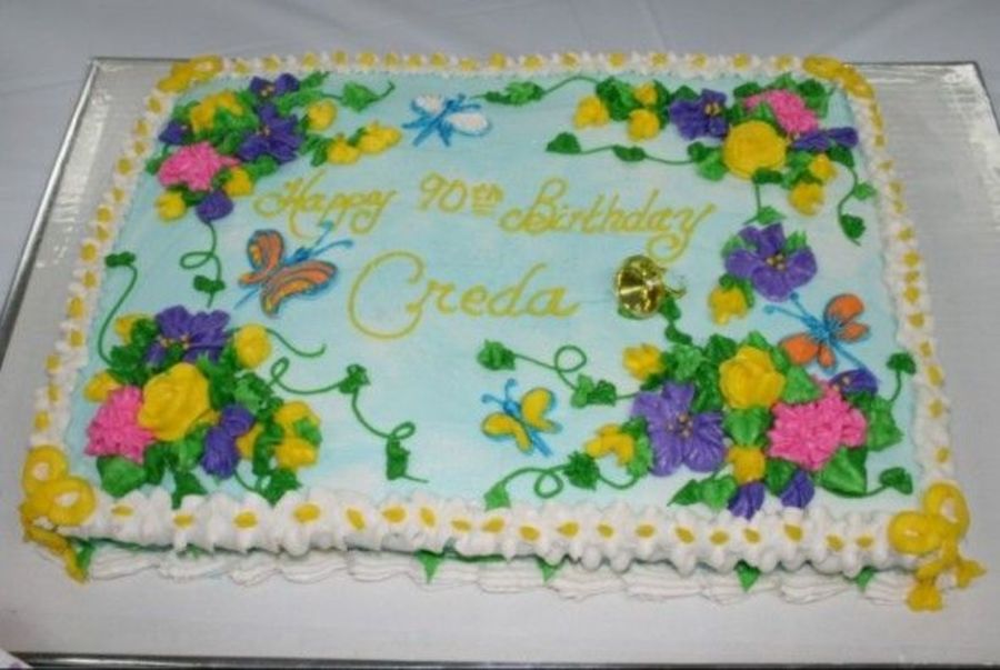 Spring Sheet Cakes Spring Sheet Cakes