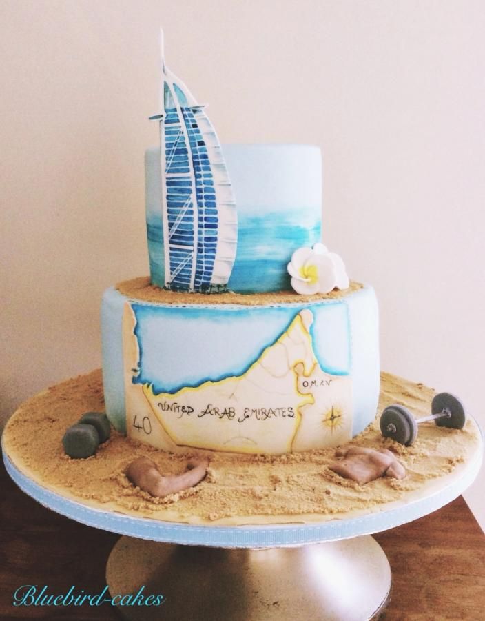 Travel Themed Cake Idea Travel Themed Cake Idea