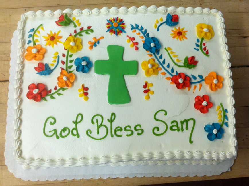 Communion Baptism Sheet Cake Communion Baptism Sheet Cake