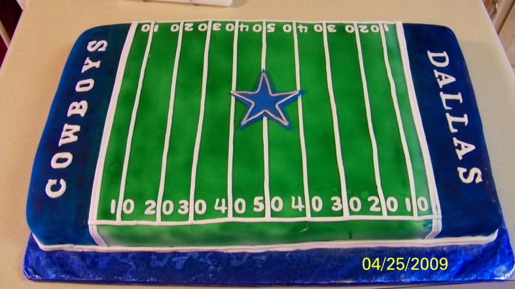 Dallas Cowboys Birthday Cake Dallas Cowboys Birthday Cake