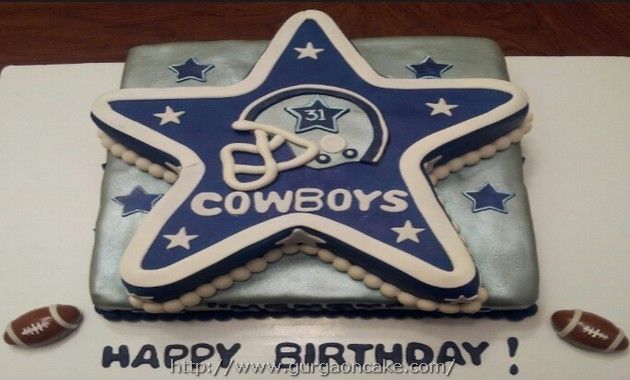 Dallas Cowboys Birthday Cake Dallas Cowboys Birthday Cake