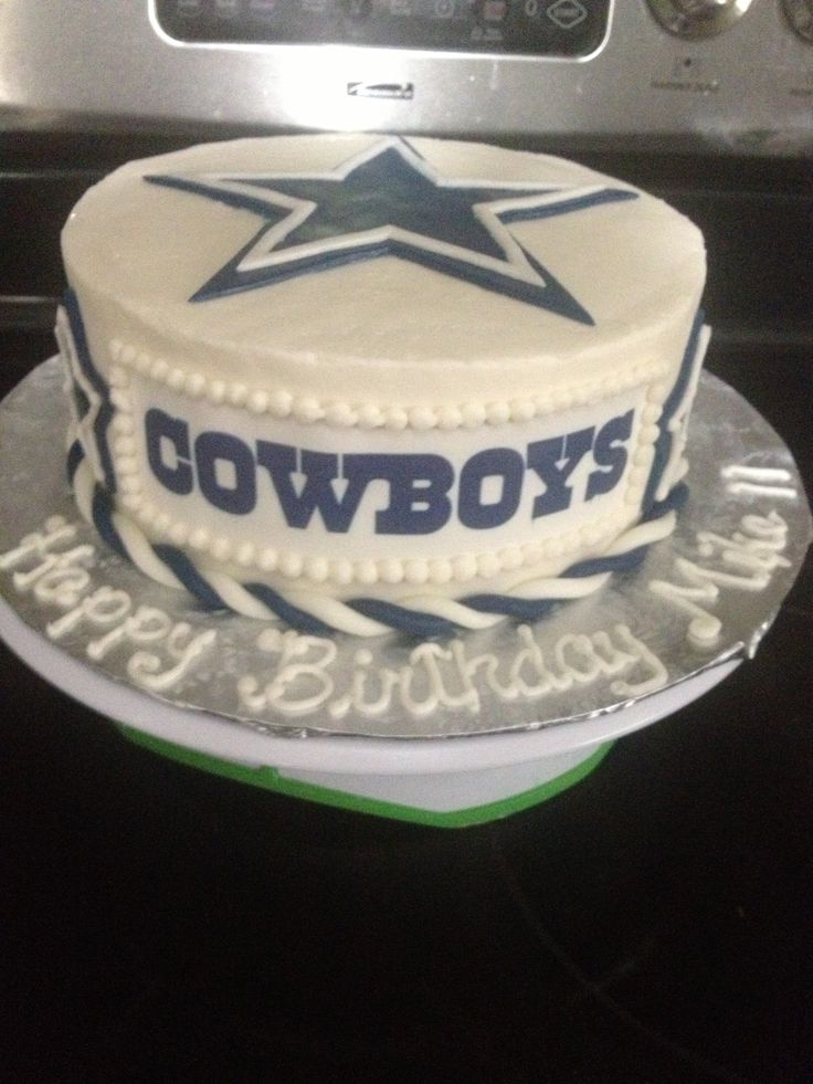 Dallas Cowboys Cake Dallas Cowboys Cake