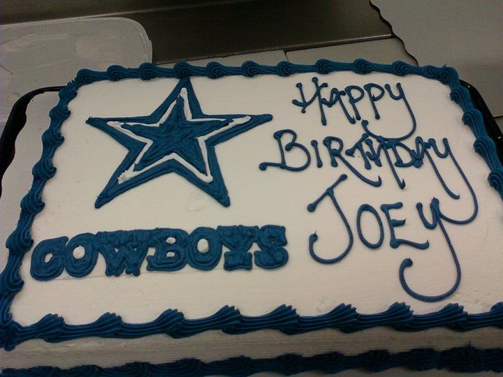 Dallas Cowboys Cake Dallas Cowboys Cake
