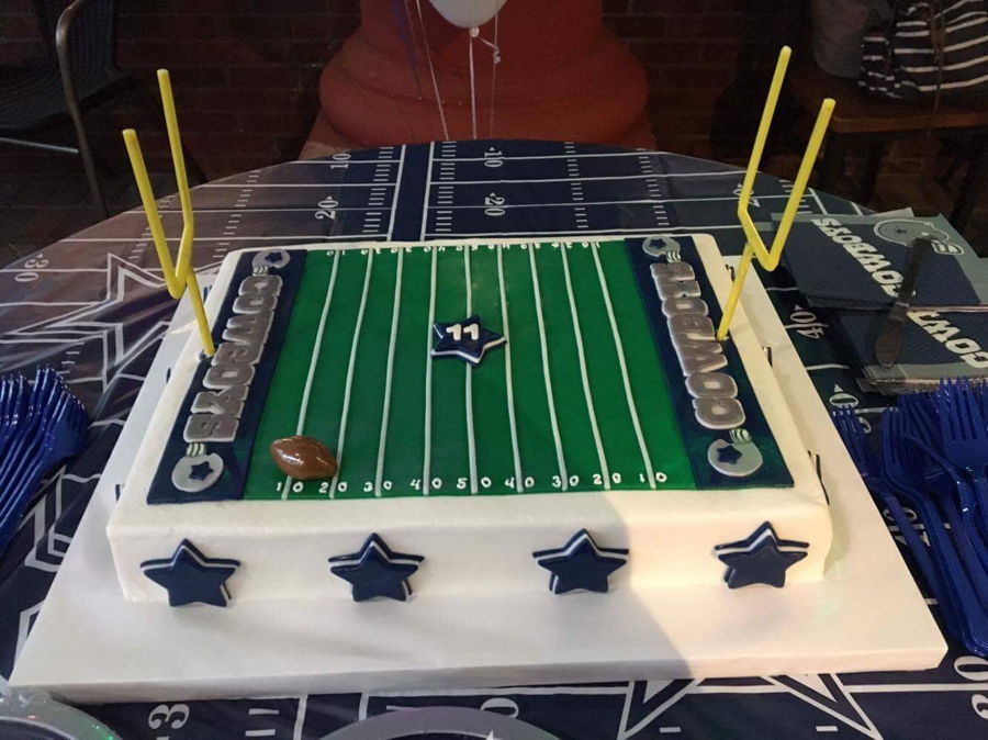 Dallas Cowboys Sheet Cake Dallas Cowboys Sheet Cake