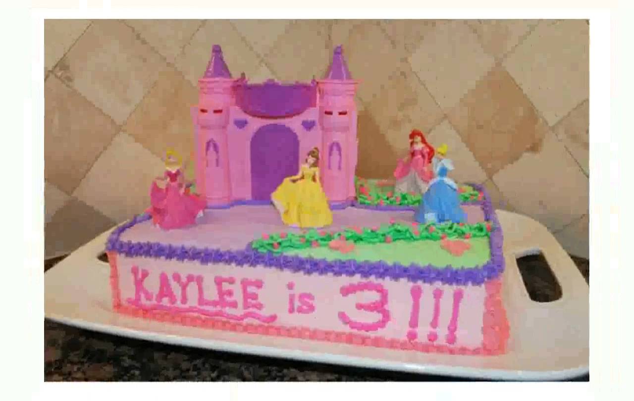 6 Princess Castle Cakes With Stars Photo Princess Castle Birthday