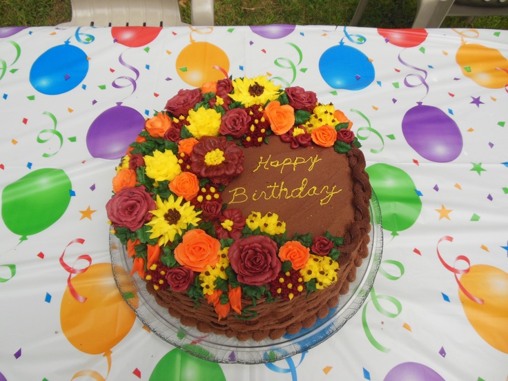 11 Fall Adult Birthday Sheet Cakes Photo - Birthday Cake with Fall
