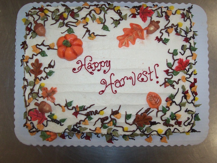 Fall Sheet Cake Ideas Fall Sheet Cake Ideas