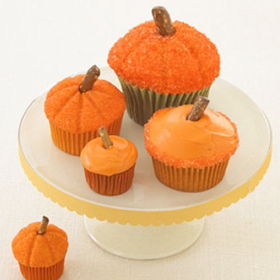 Frosted Pumpkin Cupcakes Frosted Pumpkin Cupcakes