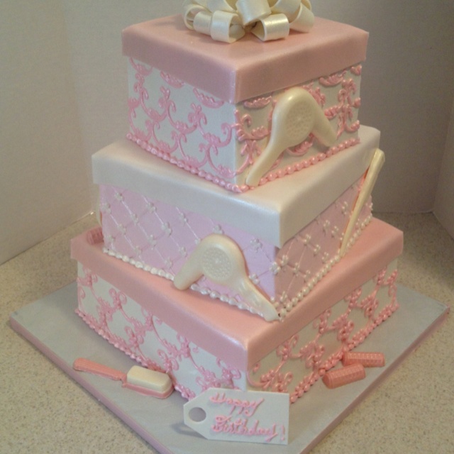 6 cosmotology custom cakes