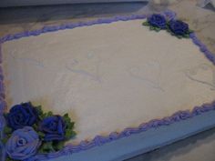 Purple Wedding Sheet Cakes Purple Wedding Sheet Cakes