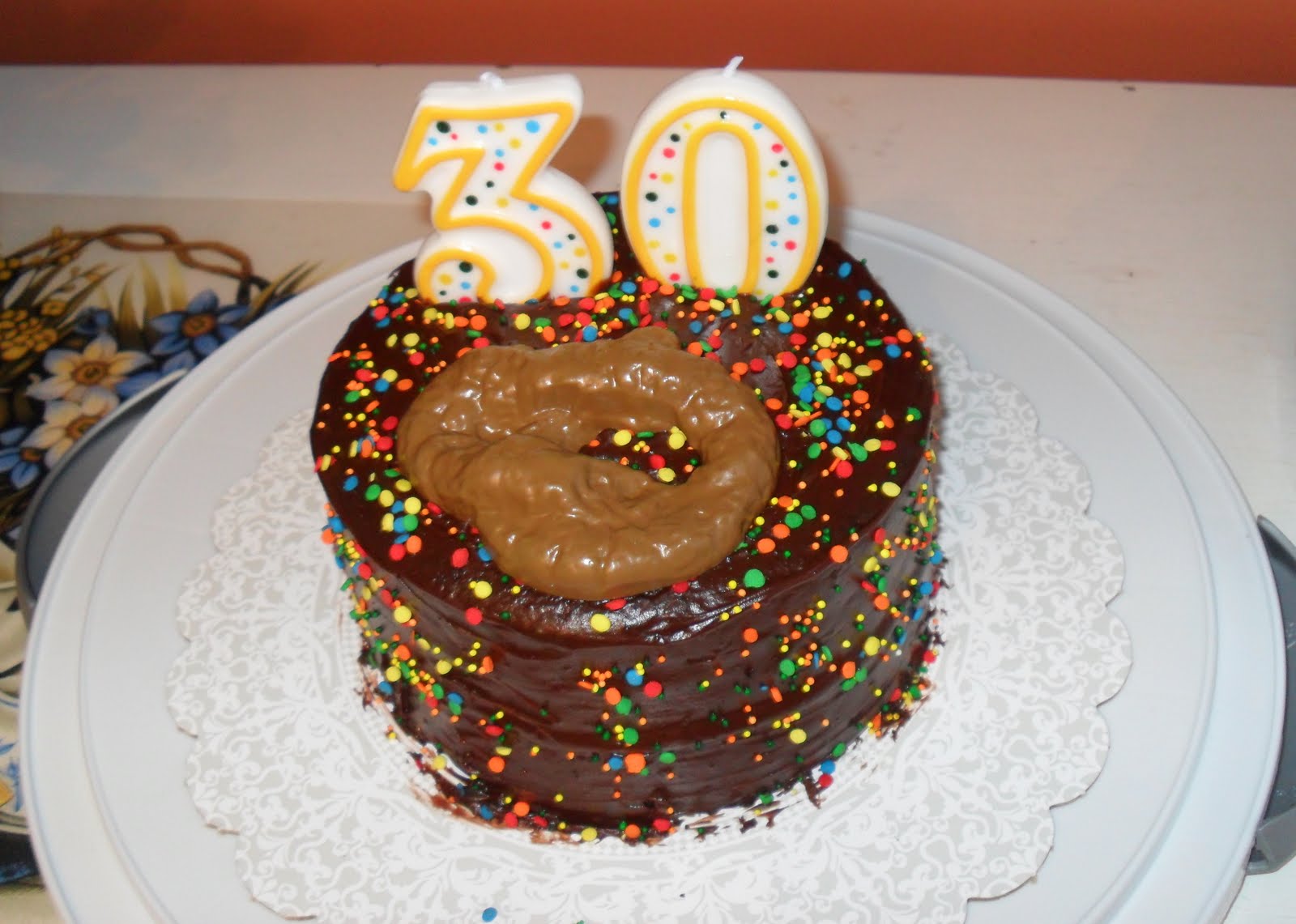 Real Poop Cake