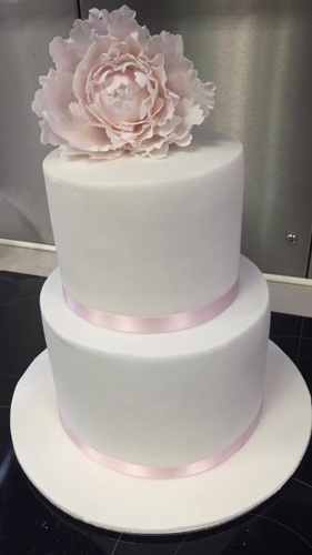 Simple 2 Tier Wedding Cakes Pictures Delicious Cake Recipe