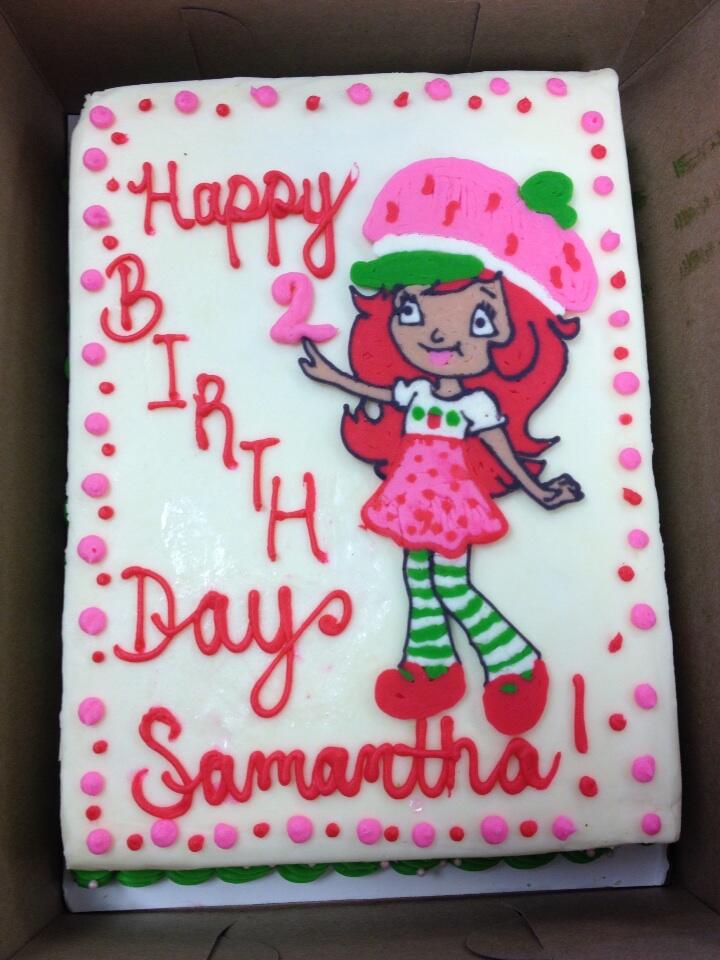 Strawberry Shortcake Sheet Cake Strawberry Shortcake Sheet Cake