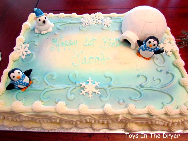 Winter Wonderland Birthday Sheet Cakes Winter Wonderland Birthday Sheet Cakes