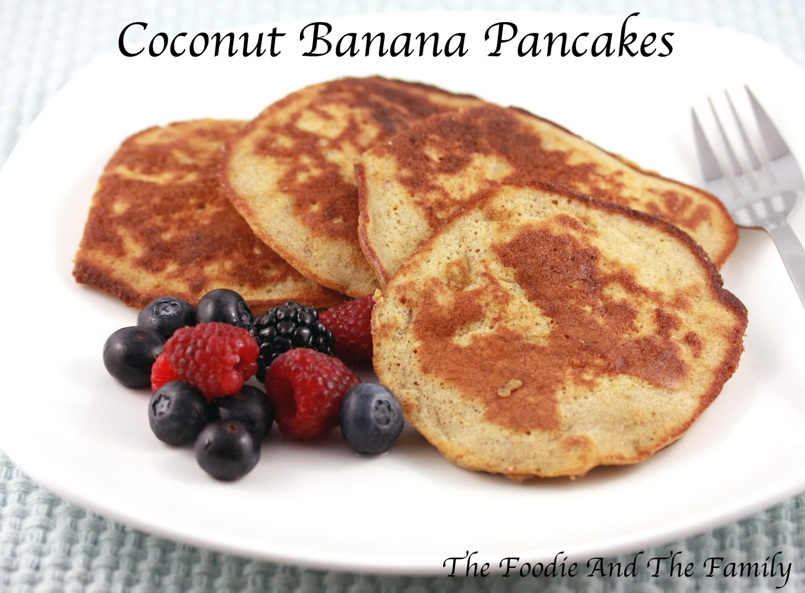 Banana Coconut Pancakes Banana Coconut Pancakes