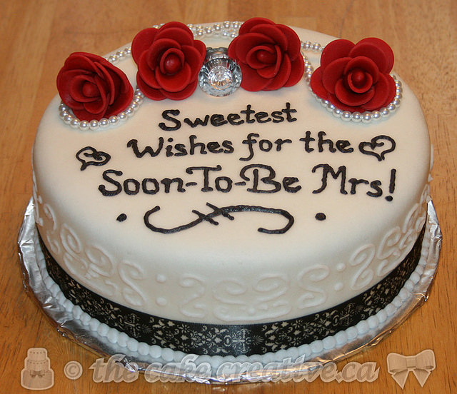 Bling Bridal Shower Cake Bling Bridal Shower Cake