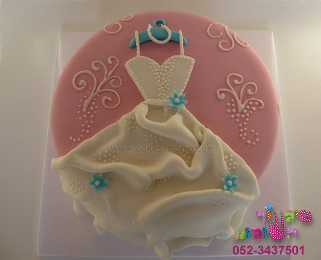 Bridal Shower Cakes with Wedding Dress Bridal Shower Cakes with Wedding Dress