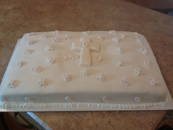 Christening Sheet Cakes Christening Sheet Cakes