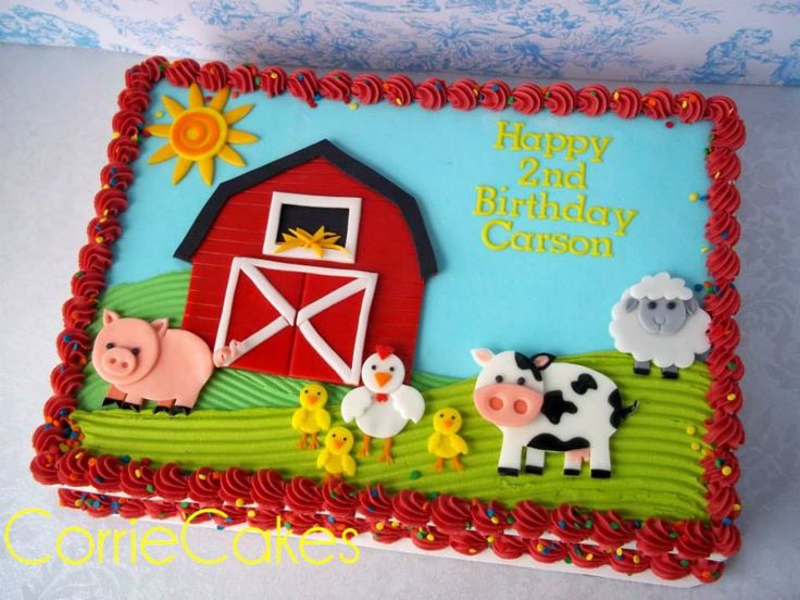 7 Photos of Barnyard Sheet Cakes Cakes 7 Photos of Barnyard Sheet Cakes Cakes