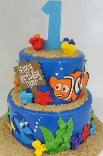 Finding Nemo Birthday Cake Finding Nemo Birthday Cake
