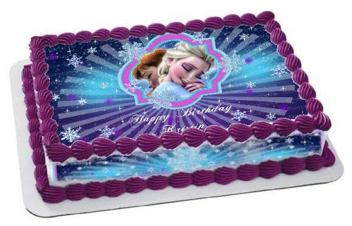 Frozen Edible Sugar Sheets for Cakes Frozen Edible Sugar Sheets for Cakes