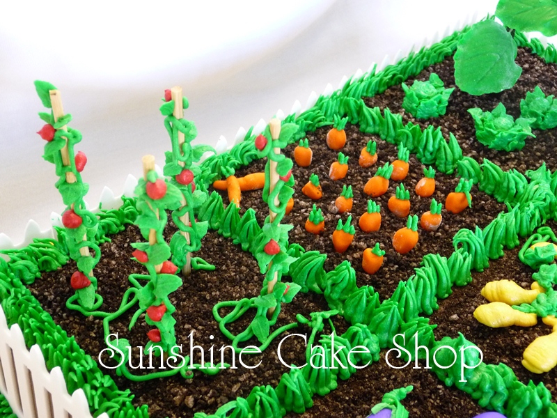 Garden Sheet Cake Garden Sheet Cake