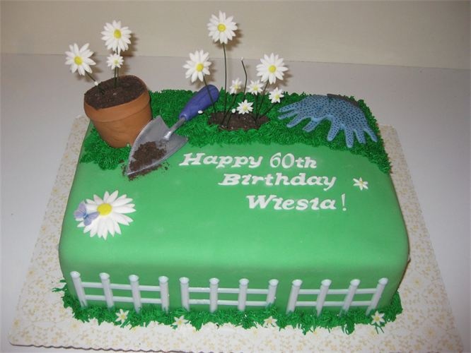 Garden Theme Birthday Sheet Cakes Garden Theme Birthday Sheet Cakes