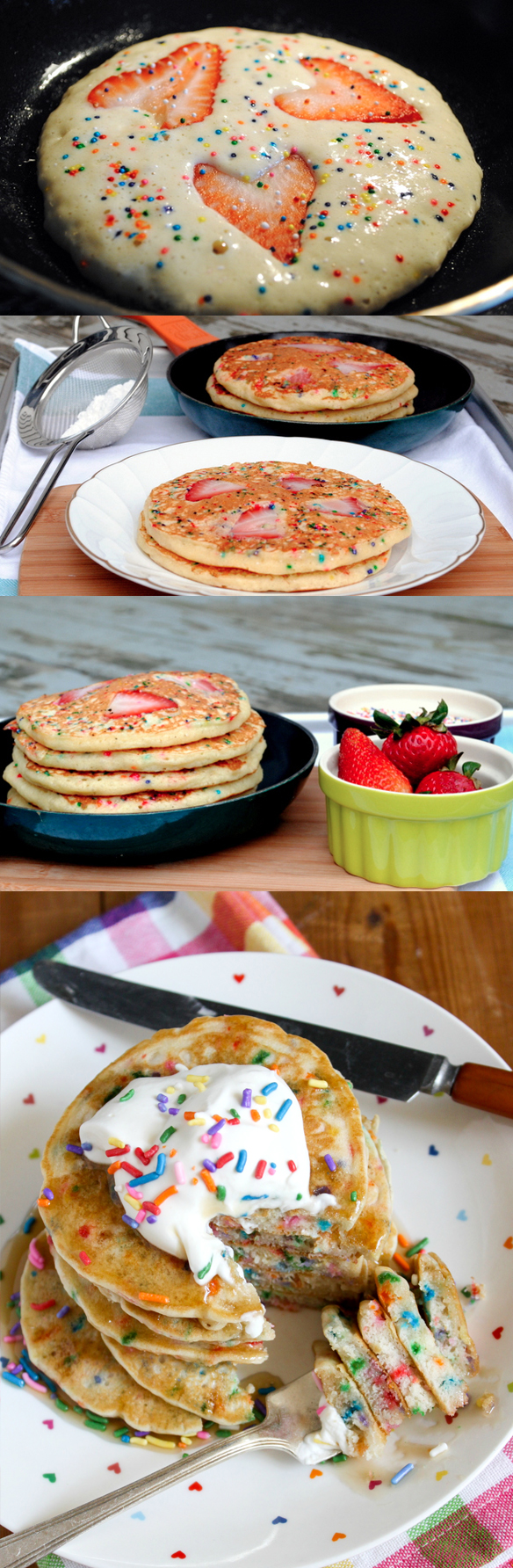 7 Photos of Strawberry Funfetti Pancakes 7 Photos of Strawberry Funfetti Pancakes