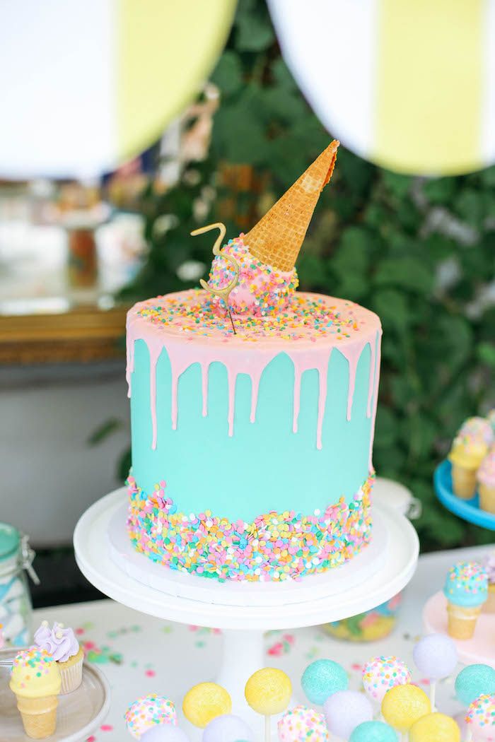 Ice Cream Birthday Cake Ideas Ice Cream Birthday Cake Ideas
