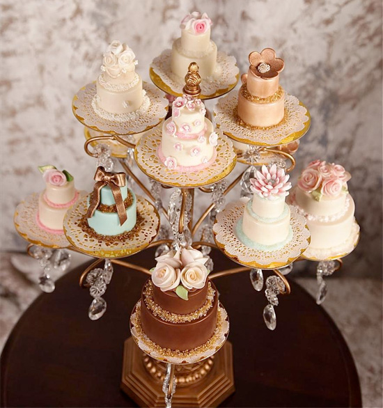Mini Wedding Cakes Mini Wedding Cakes