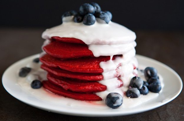 Red Velvet Pancakes Recipe Red Velvet Pancakes Recipe