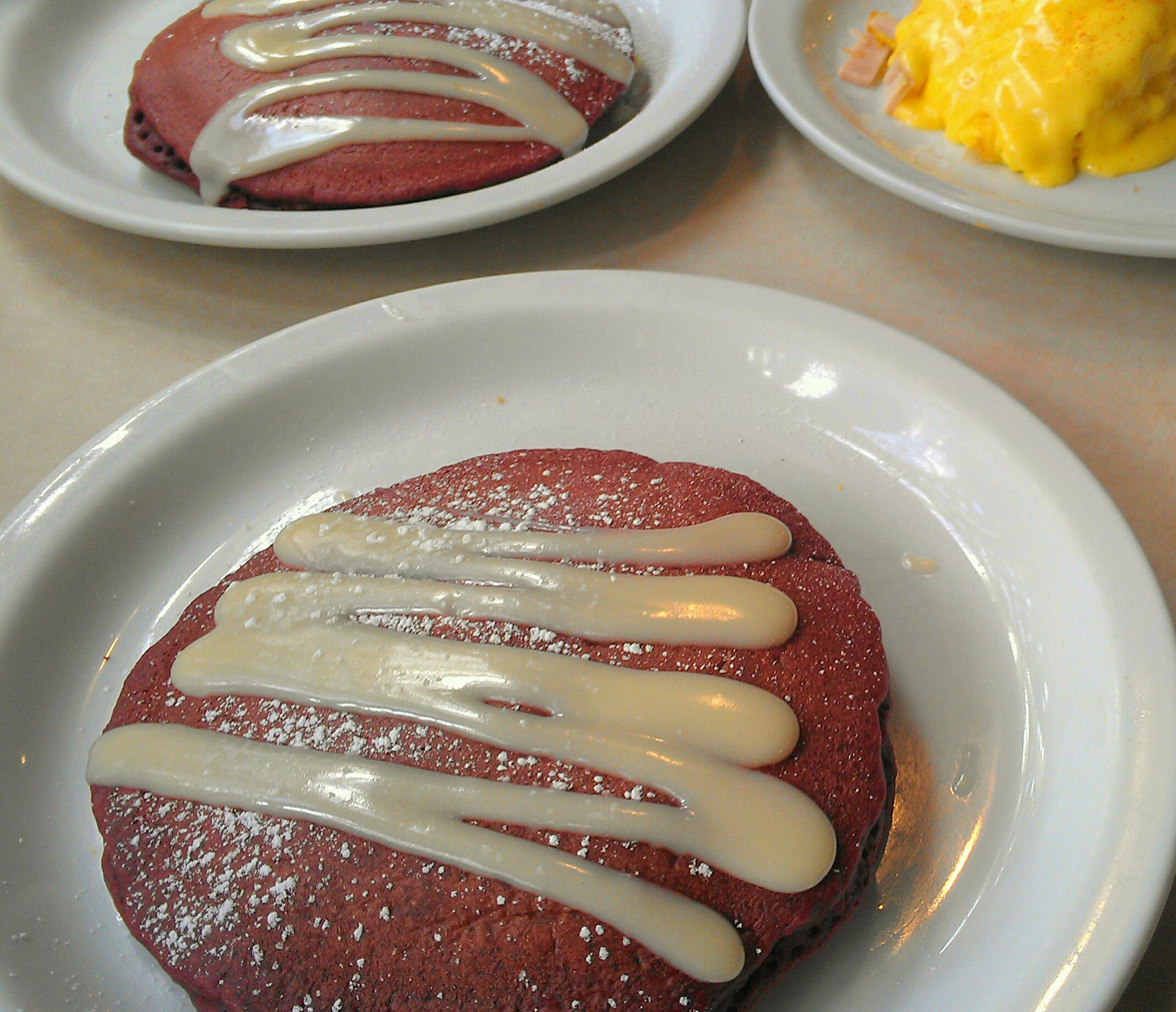 Red Velvet Pancakes Red Velvet Pancakes
