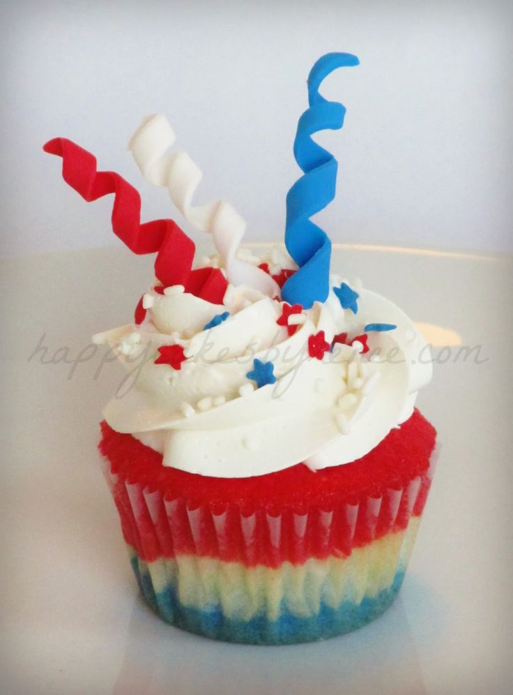 4th of July Cakes and Cupcakes