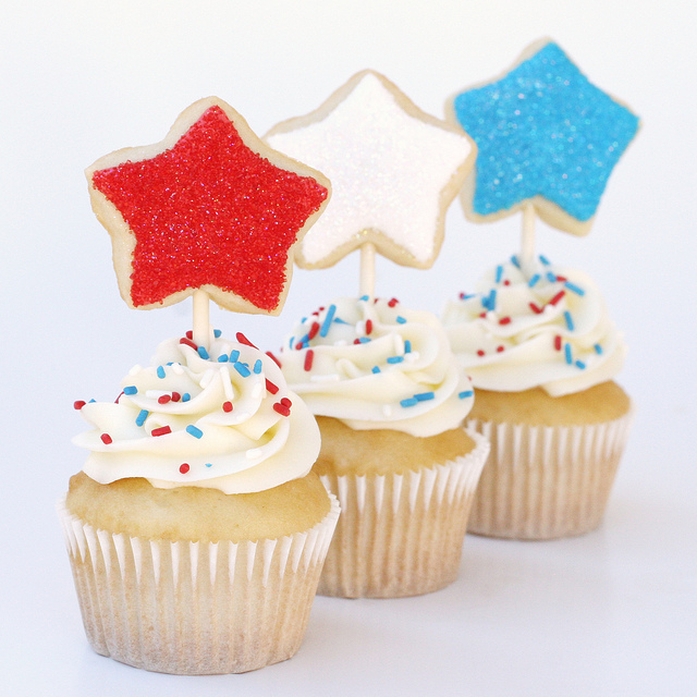 4th of July Cupcake Recipes