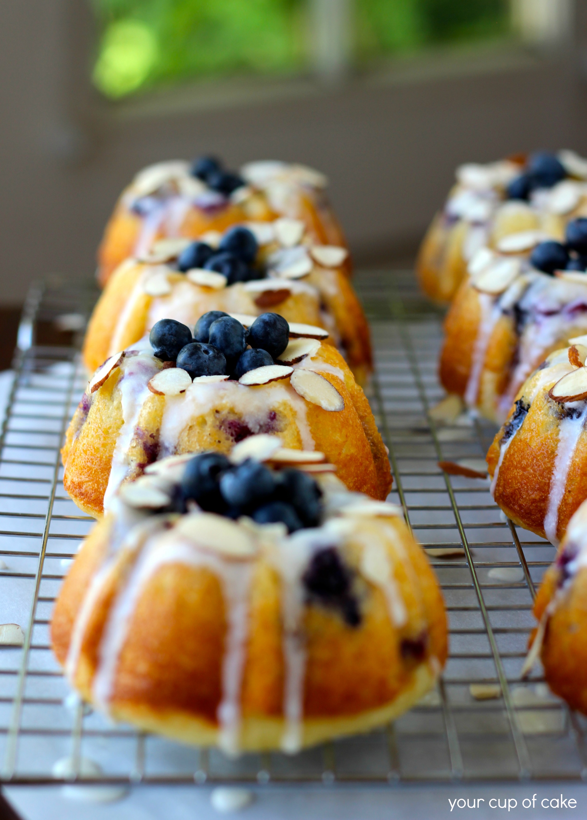 Almond Blueberry Bundt Cake Almond Blueberry Bundt Cake