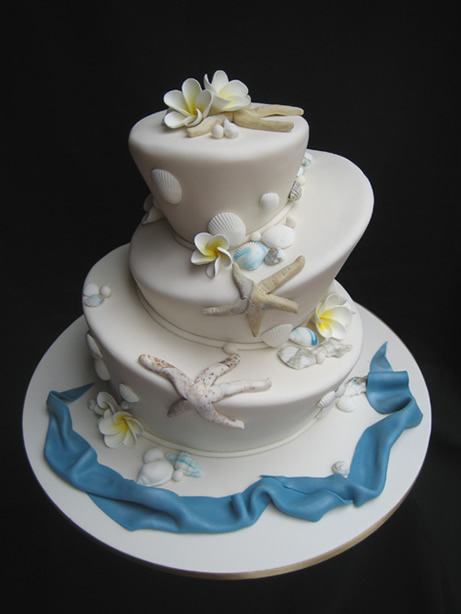 Beach Theme Wedding Cake Beach Theme Wedding Cake