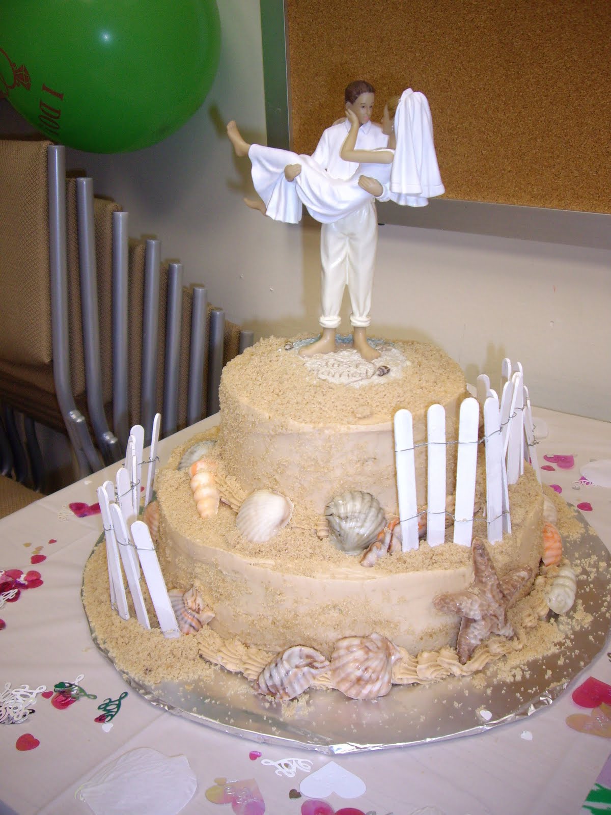 Beach Theme Wedding Cake Beach Theme Wedding Cake