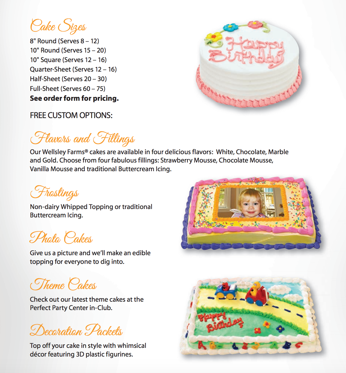 BJ's Wholesale Club Cakes BJ's Wholesale Club Cakes